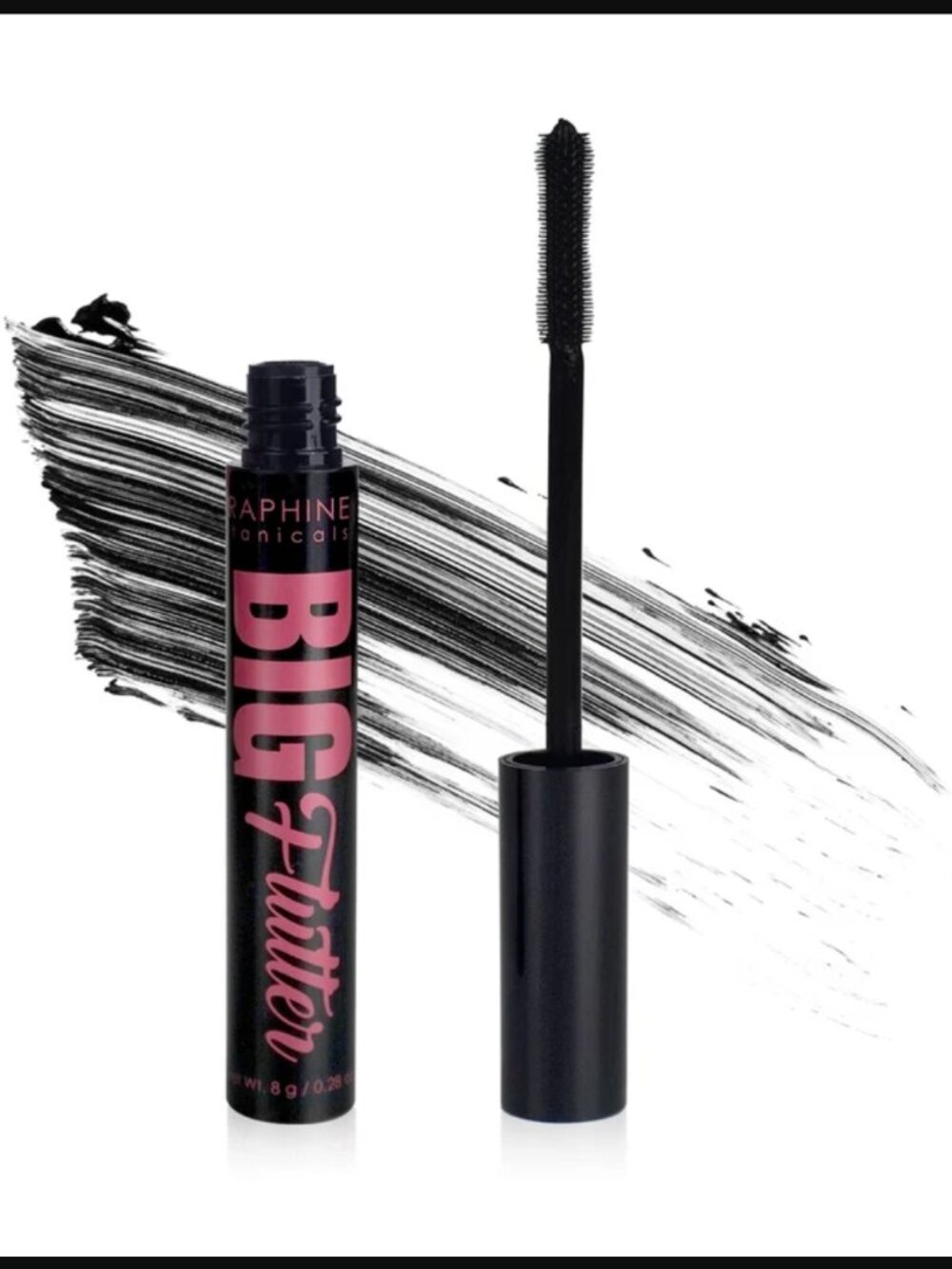 ❣️2/$36 NIP Seraphine Botanicals Big Flutter Waterproof Lifting Mascara $29.00